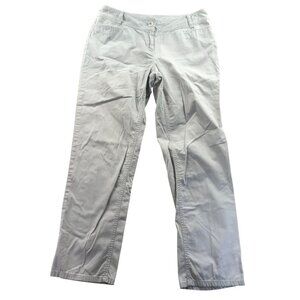 J. Jill Womens Pants Size 8P Casual Stretch Chino Stretch Straight Leg Mid Rise